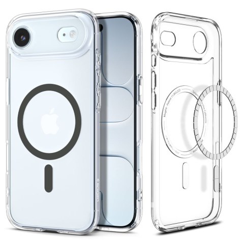 Etui ochronne case na iPhone 17 Air Ultra Hybrid MagSafe - przezroczysto-szare SPIGEN