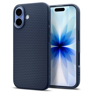 Etui ochronne plecki Liquid Air na iPhone 17 - niebieskie SPIGEN