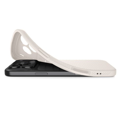 Etui pokrowiec ochronny Liquid Air na iPhone 17 Pro - tytanowe SPIGEN