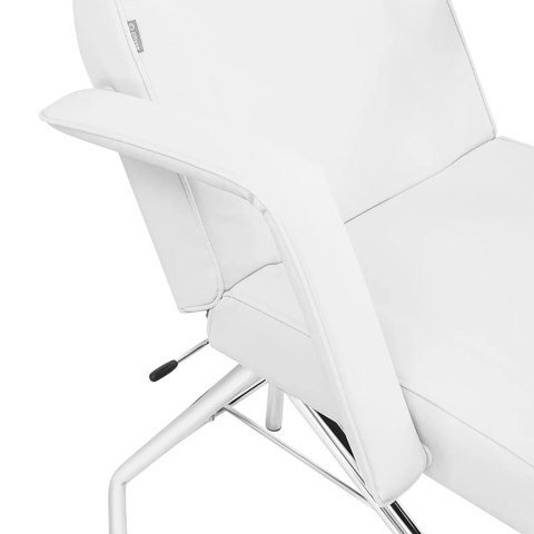 Fotel kosmetyczny do masażu tatuażu SPA MATERA - biały Physa