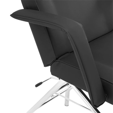 Fotel kosmetyczny do masażu tatuażu SPA MATERA - czarny Physa