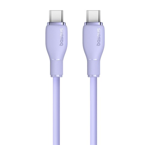 Kabel przewód Pudding USB-C 100W 2m - fioletowy BASEUS