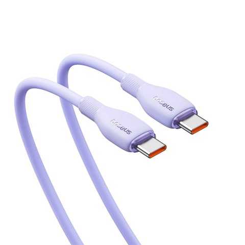 Kabel przewód Pudding USB-C 100W 2m - fioletowy BASEUS