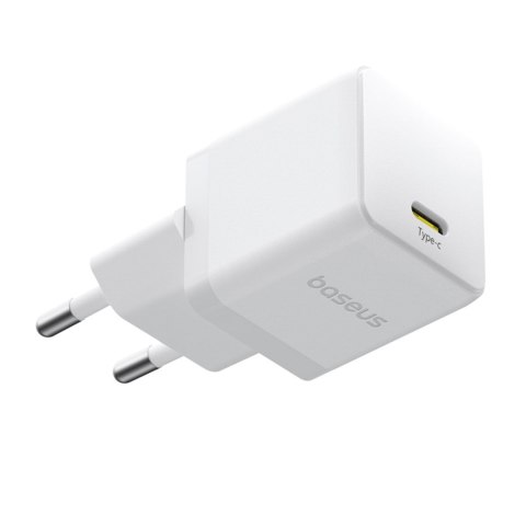 Ładowarka sieciowa Palm 1C 20W z kablem USB-C 60W 1m - biała BASEUS