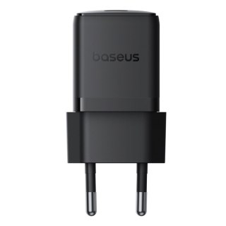 Ładowarka sieciowa Palm 1C 20W z kablem USB-C 60W 1m - czarna BASEUS