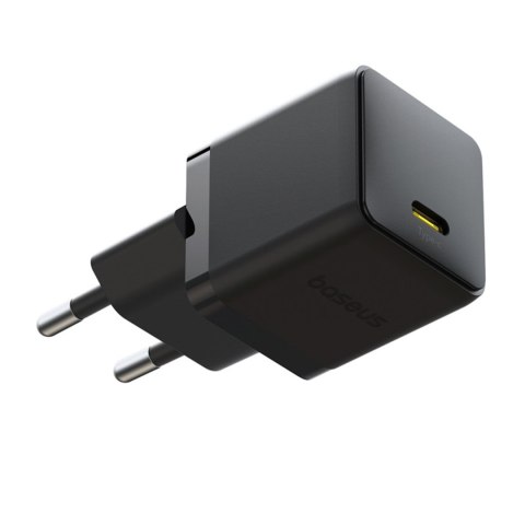 Ładowarka sieciowa Palm 1C 20W z kablem USB-C 60W 1m - czarna BASEUS