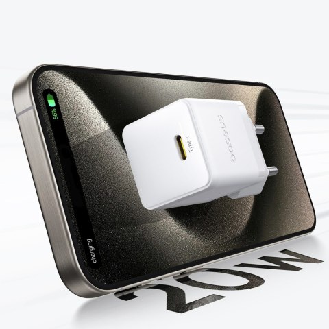 Ładowarka sieciowa Palm 20W USB-C - biała BASEUS