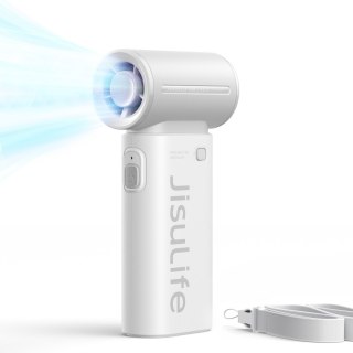 Mini dmuchawa wiatrak wentylator przenośny USB-C 3600mAh - szary Jisulife