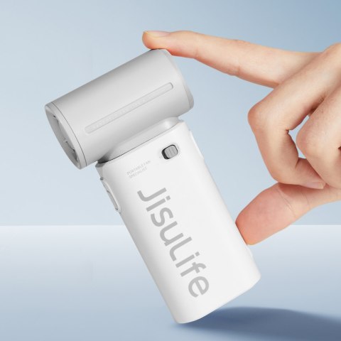 Mini dmuchawa wiatrak wentylator przenośny USB-C 5000mAh - szary Jisulife