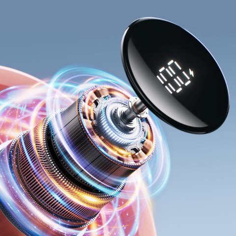 Mini wentylator wiatraczek ręczny USB-C 3600mAh - różowy Jisulife