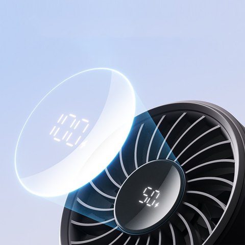 Mini wentylator wiatrak ręczny USB-C 3600mAh - czarny Jisulife