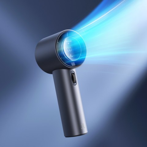 Mini wiatrak wentylator dmuchawa przenośna - 3600mAh - niebieski Jisulife