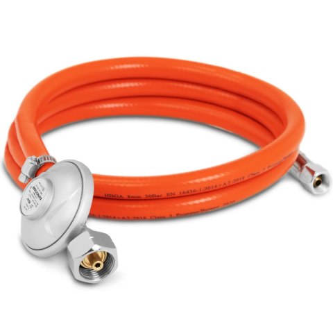 Reduktor gazu do grilla 37 mbar wylot śr. 8 mm wlot G16 Royal Catering