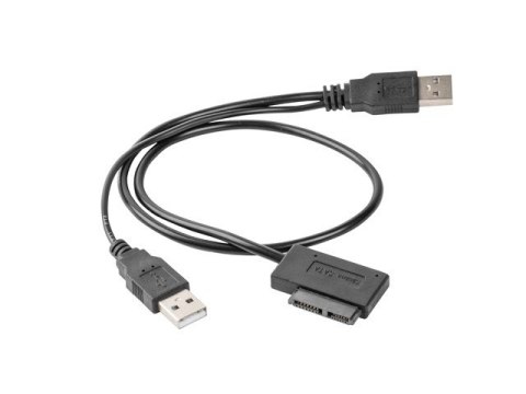 Adapter USB(M)+Power -> SATA Slim SSD (na kablu) Gembird