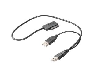 Adapter USB(M)+Power -> SATA Slim SSD (na kablu) Gembird