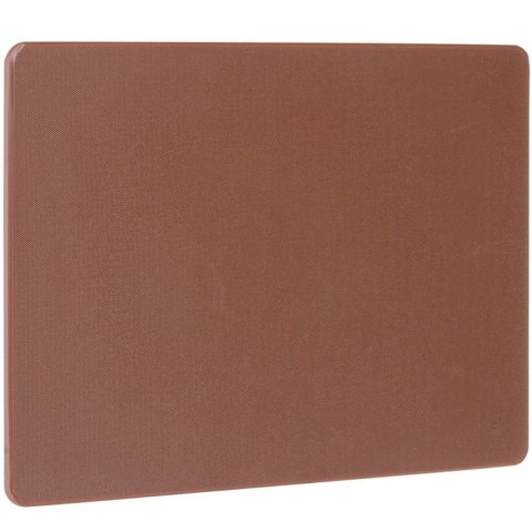 Deska do krojenia HACCP 600x400 mm - brązowa Hendi
