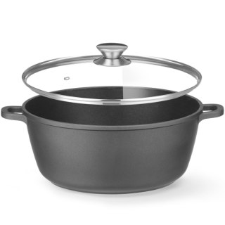 Garnek z pokrywką z powłoką nieprzywierającą 7.5 l 387x310x130 mm Hendi