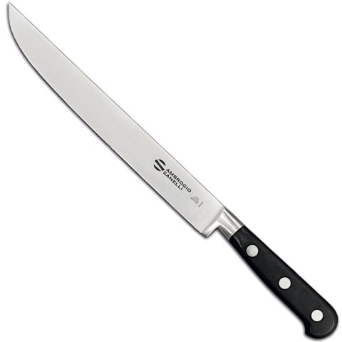 Nóż do chleba z prostym ostrzem kuty CHEF 230/340 mm Ambrogio Sanelli