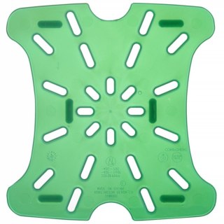 Ociekacz sztuczne dno do pojemników Cambro 1.9 / 3.8 l 159x152x16 mm - zielony CAMBRO