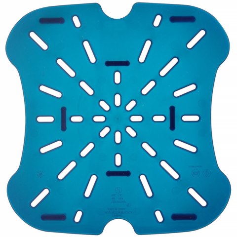 Ociekacz sztuczne dno do pojemników Cambro 11.4 / 17.2 / 20.8 l 232x222x25 mm - niebieski CAMBRO