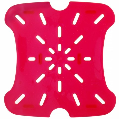 Ociekacz sztuczne dno do pojemników Cambro 5.7 / 7.6 l 187x181x16 mm - czerwony CAMBRO