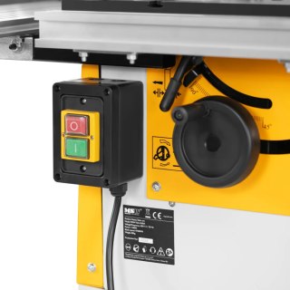 Piła pilarka tarczowa stołowa do drewna śr. 200 mm 400 V 1100 W MSW