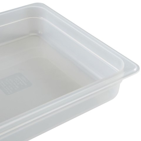 Pojemnik do żywności z polipropylenu GN 1/1 13 l 530x325x100 mm CAMBRO