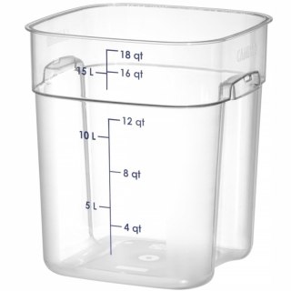 Pojemnik na żywność CamSquares Fresh Pro 17.2 l 289x289x327 mm CAMBRO