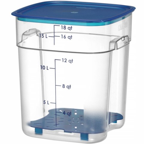 Pojemnik na żywność CamSquares Fresh Pro 17.2 l 289x289x327 mm CAMBRO