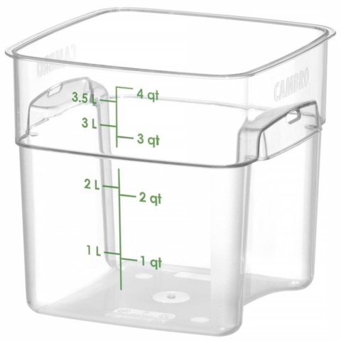 Pojemnik na żywność CamSquares Fresh Pro 3.8 l 191x191x183 mm CAMBRO