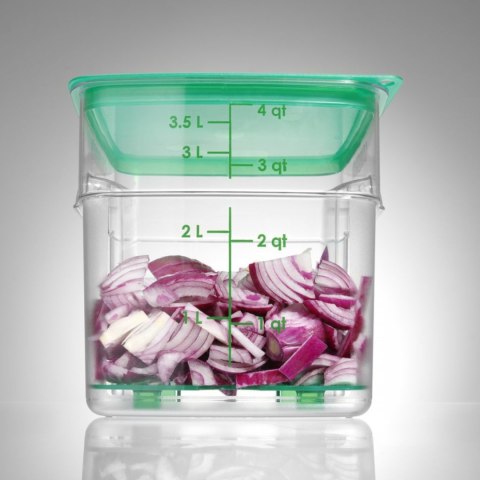 Pojemnik na żywność CamSquares Fresh Pro 3.8 l 191x191x183 mm CAMBRO