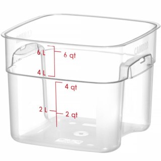 Pojemnik na żywność CamSquares Fresh Pro 5.7 l 229x229x180 mm CAMBRO