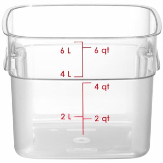 Pojemnik na żywność CamSquares Fresh Pro 5.7 l 229x229x180 mm CAMBRO