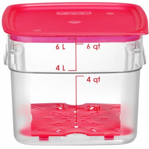 Pojemnik na żywność CamSquares Fresh Pro 5.7 l 229x229x180 mm CAMBRO