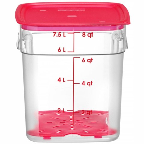 Pojemnik na żywność CamSquares Fresh Pro 7.6 l 229x229x243 mm CAMBRO