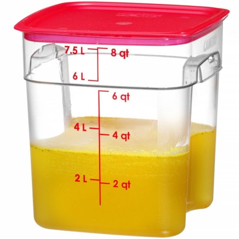 Pojemnik na żywność CamSquares Fresh Pro 7.6 l 229x229x243 mm CAMBRO