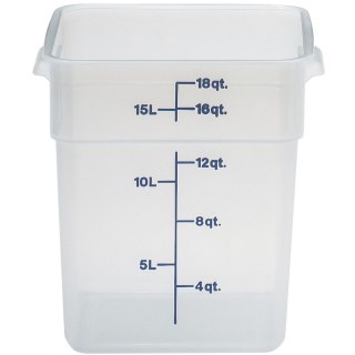 Pojemnik spożywczy CamSquare 17.2 l 256x310x320 mm - transparentny CAMBRO