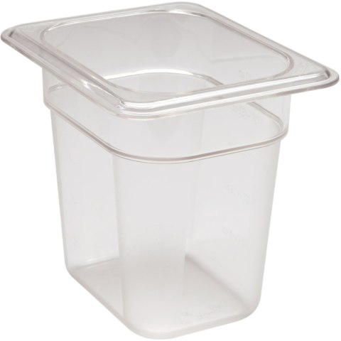 Pojemnik z poliwęglanu GN 1/8 Camwear 1.5 l 161x132x150 mm CAMBRO