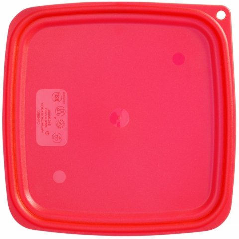 Pokrywka do pojemnika CamSquares Fresh Pro 5.7 / 7.6 l 229x229x19 mm - czerwona CAMBRO