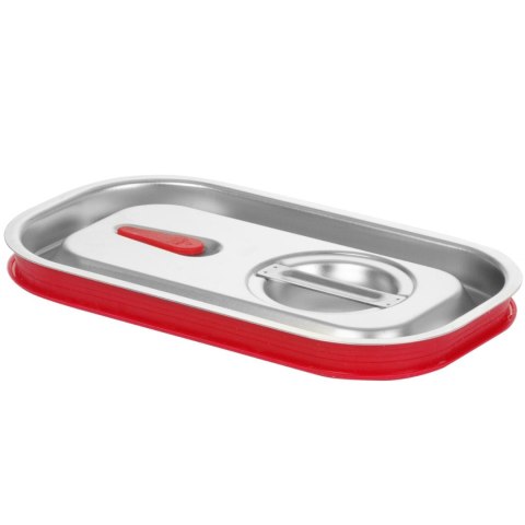 Pokrywka z uszczelką do pojemników GN 1/4 Kitchen Line 265x162 mm Hendi