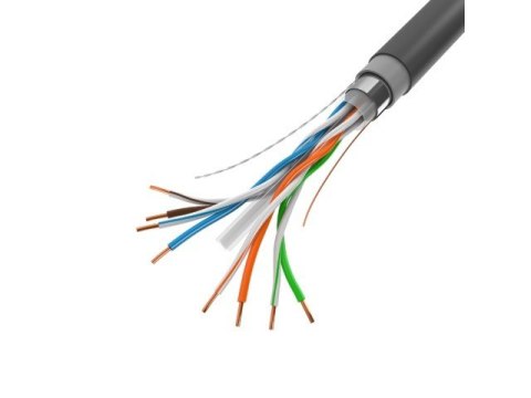 Kabel FTP Kat.6 CU 305 m drut outdoor Lanberg