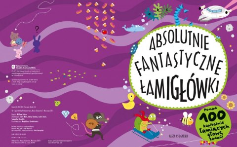 Książeczka Absolutnie fantastyczne łamigłówki Nasza księgarnia