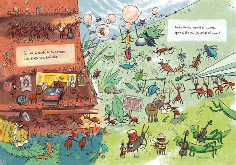 Książeczka Opowiem ci, mamo, co robią pająki Nasza księgarnia