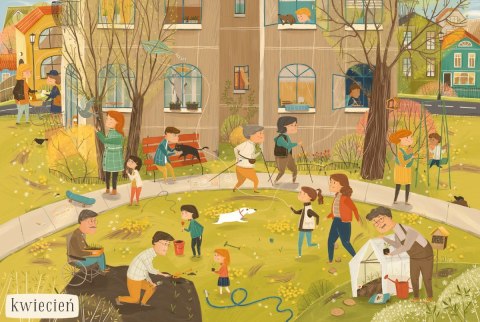 Książeczka Rok w domu Nasza księgarnia