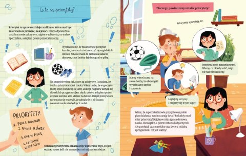 Książeczka Szkoła i ja. Uczymy się planować Nasza księgarnia