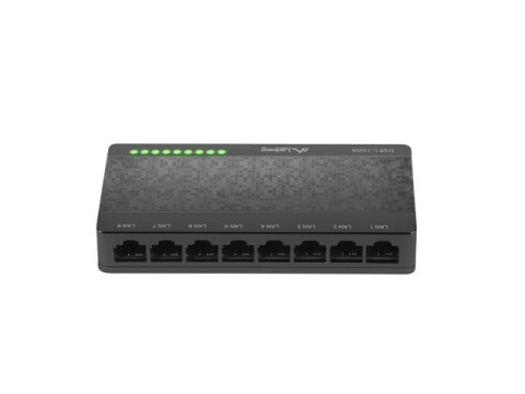 Switch DSP1-1008 8-PORT 1GM/S DESKTOP DSP1-1008 Lanberg