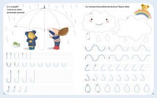 Zabawy z Felusiem i Guciem. Ćwiczymy wzory i szlaczki Nasza księgarnia