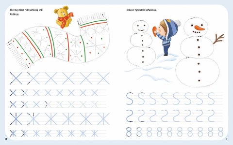 Zabawy z Felusiem i Guciem. Ćwiczymy wzory i szlaczki Nasza księgarnia