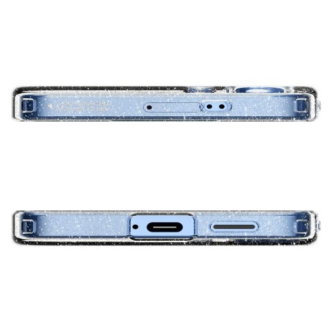 Etui na Samsung Galaxy S25 Liquid Crystal - brokatowo przezroczyste SPIGEN