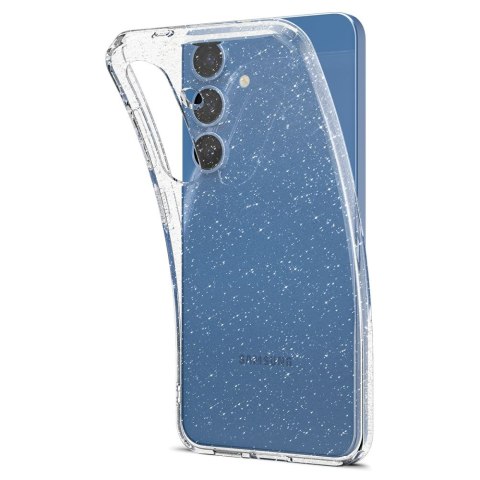 Etui na Samsung Galaxy S25 Liquid Crystal - brokatowo przezroczyste SPIGEN